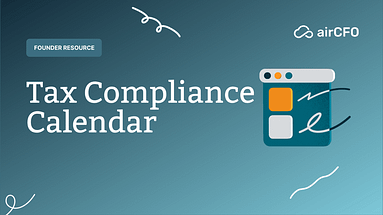 airCFO Tax Compliance Calendar featured image